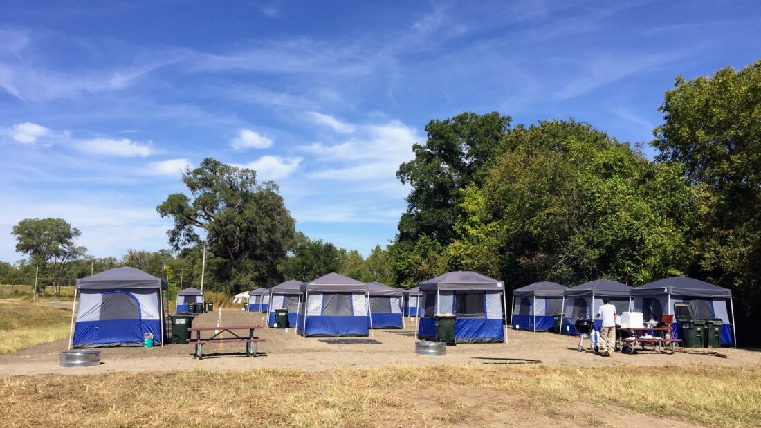 City opens temporary campsite for those experiencing homelessness